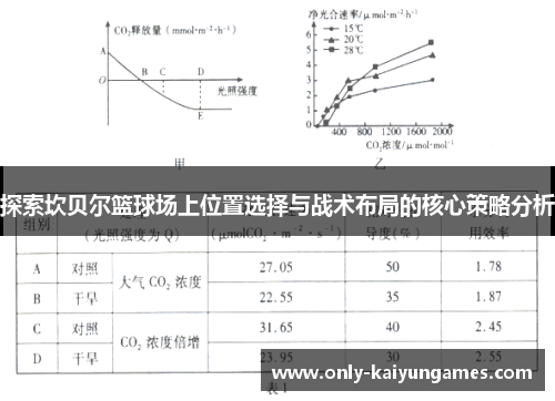 探索坎贝尔篮球场上位置选择与战术布局的核心策略分析 探索坎贝尔篮球场上位置选择与战术布局的核心策略分析